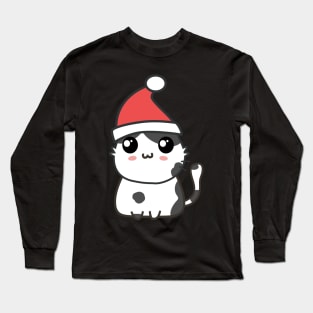 Christmas cat Long Sleeve T-Shirt